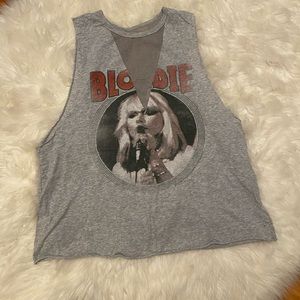 Plus Sized Blondie Muscle Band Tee